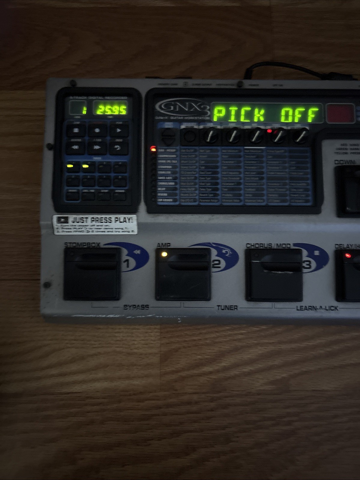 DigiTech GNX3 Guitar Workstation Multi-Effects Guitar Effect Pedal