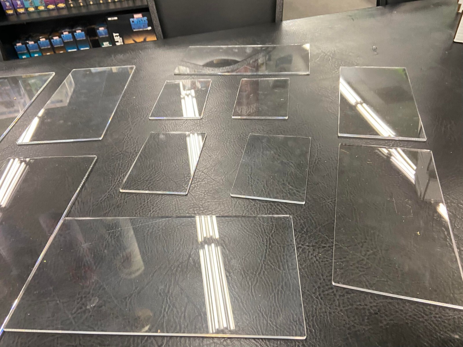 40k Plastic terrain area templates 12 count