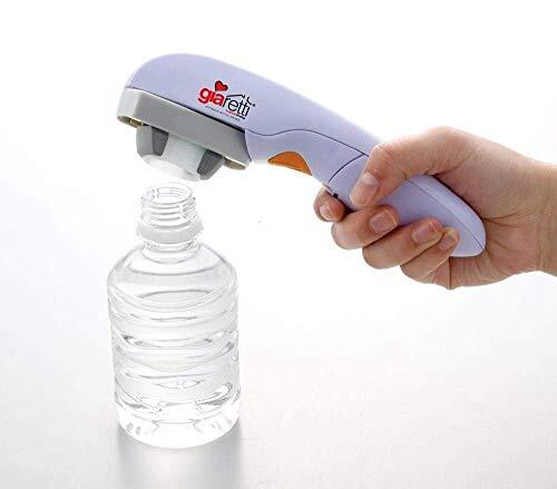 Giaretti Hands-free Electric Plastic Bottle Opener Battery Powered for 1-5cm cap