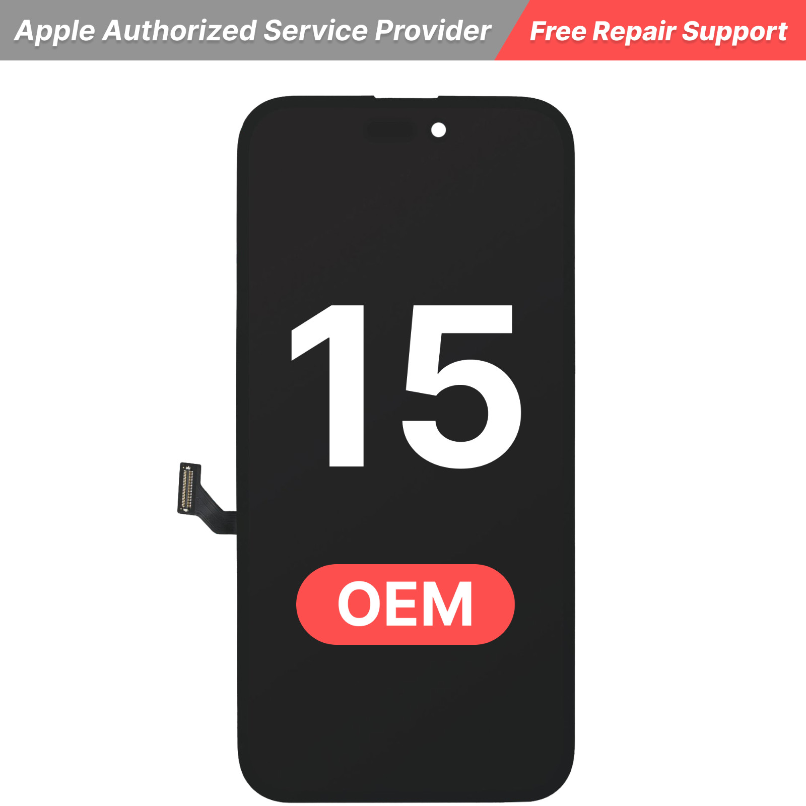 Genuine OEM Original For iPhone 15 LCD Replacement Screen Digitizer "Grade A"