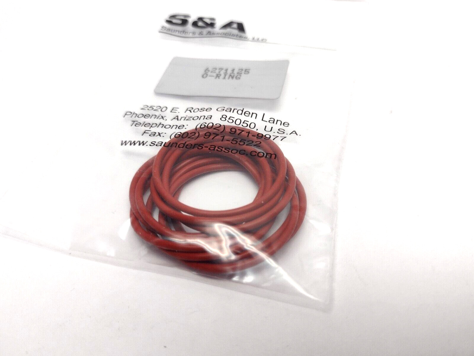 Saunders and Associates 6271125 VC LC TH Stack O-Ring Pack