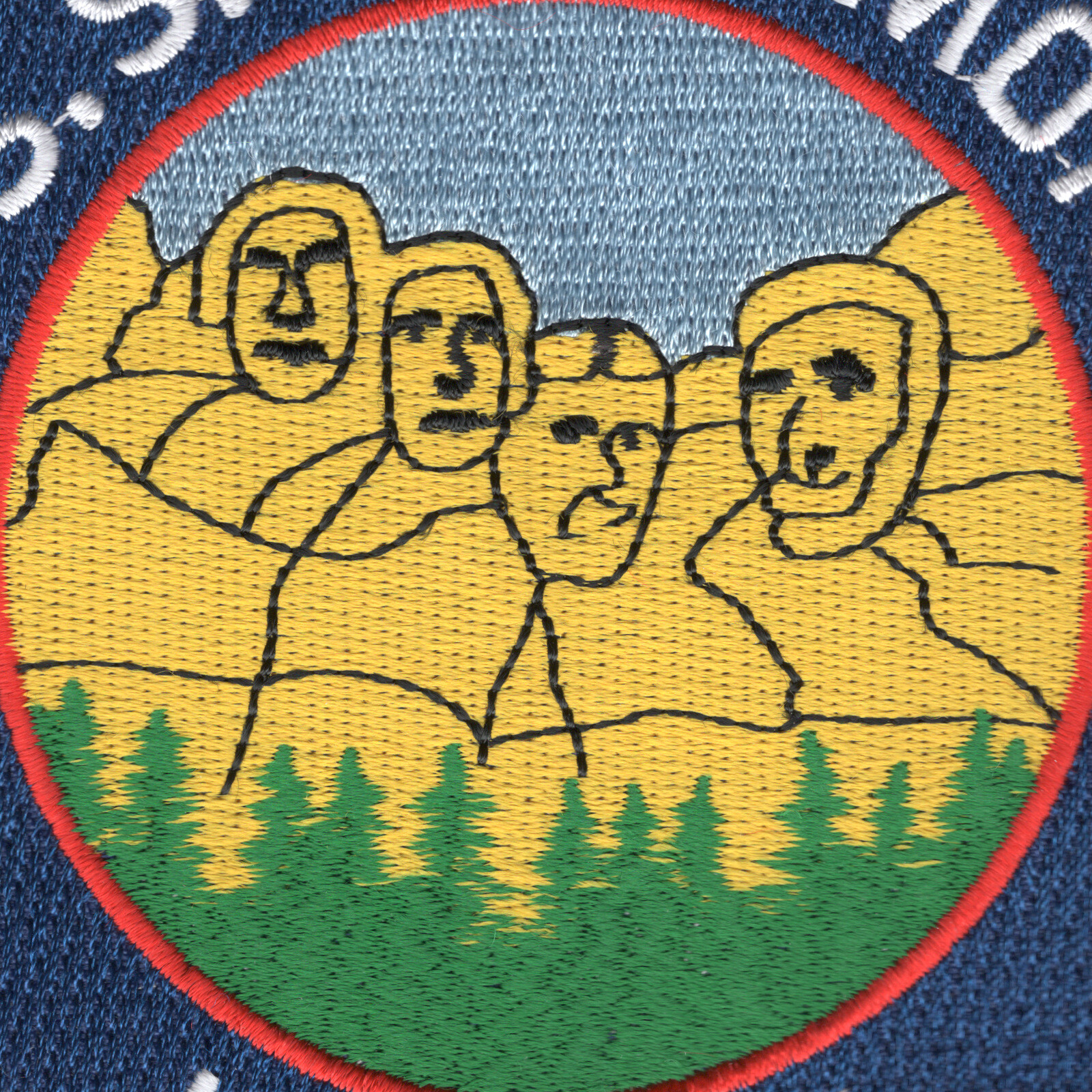 USS Rushmore LSD-14 Patch