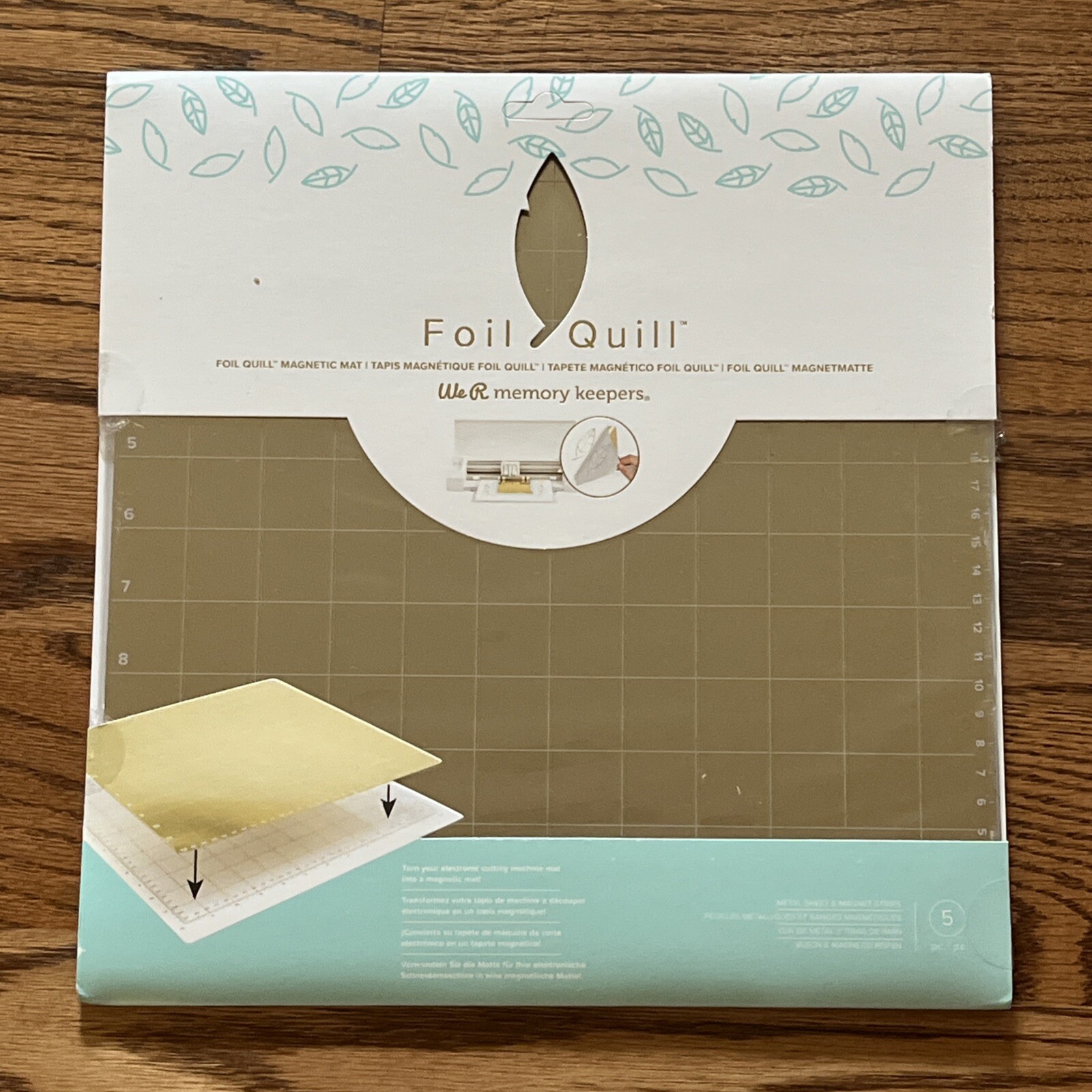 We R Memory Keepers Foil Quill Magnetic Mat-12"X12" NEW