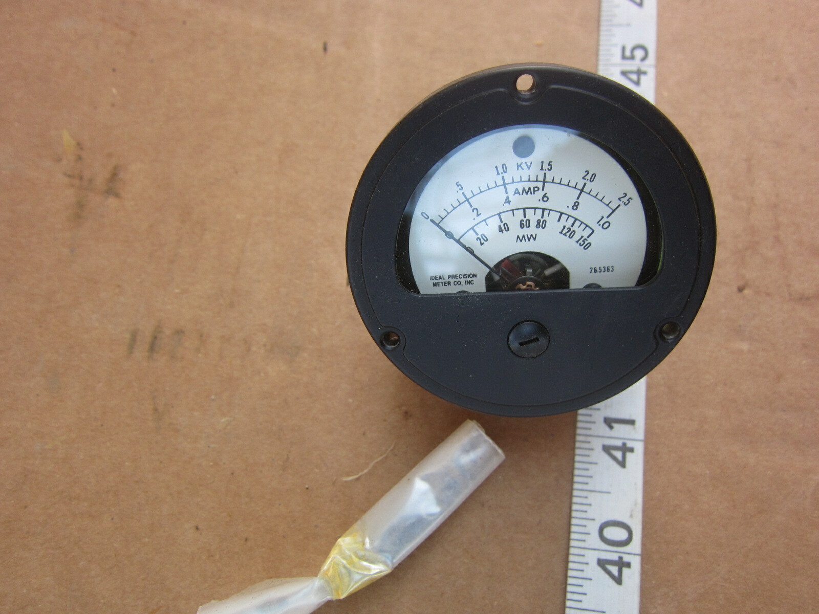 Ideal Precision Meter 265363 M-1868 MW Meter, New