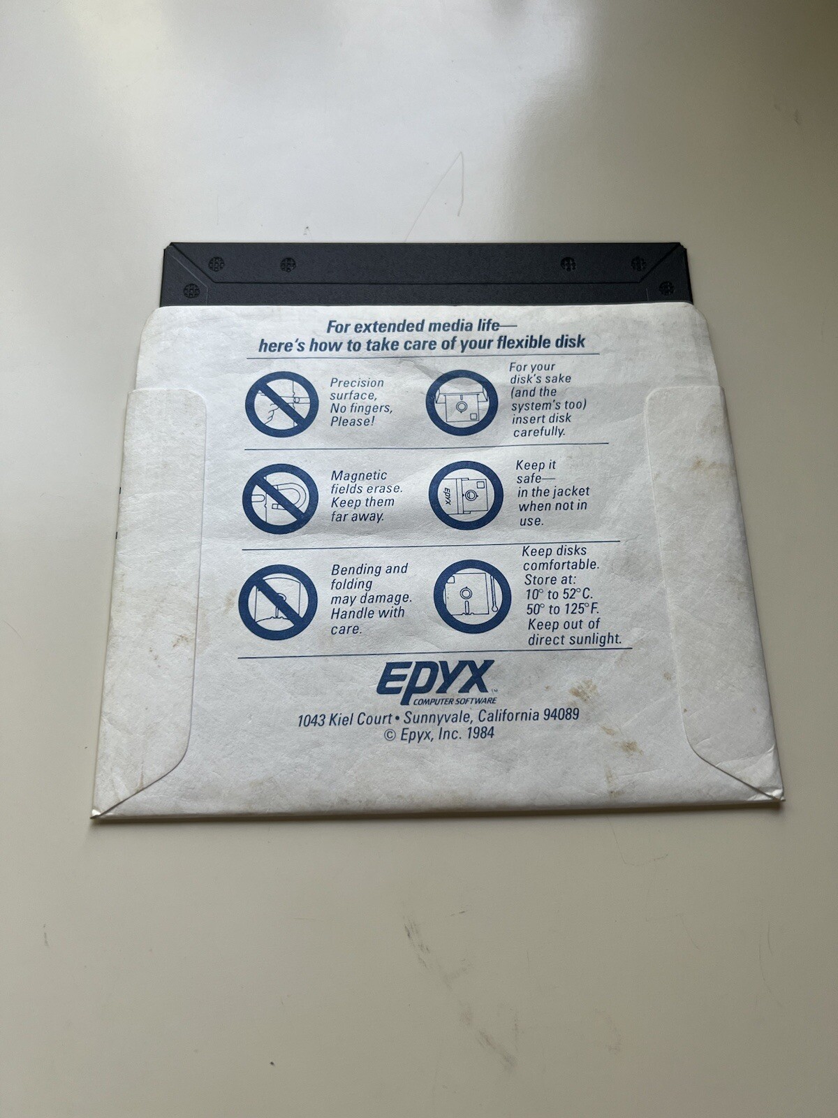 Sports-A-Roni Commodore 64/128 Epyx Floppy Disk Untested