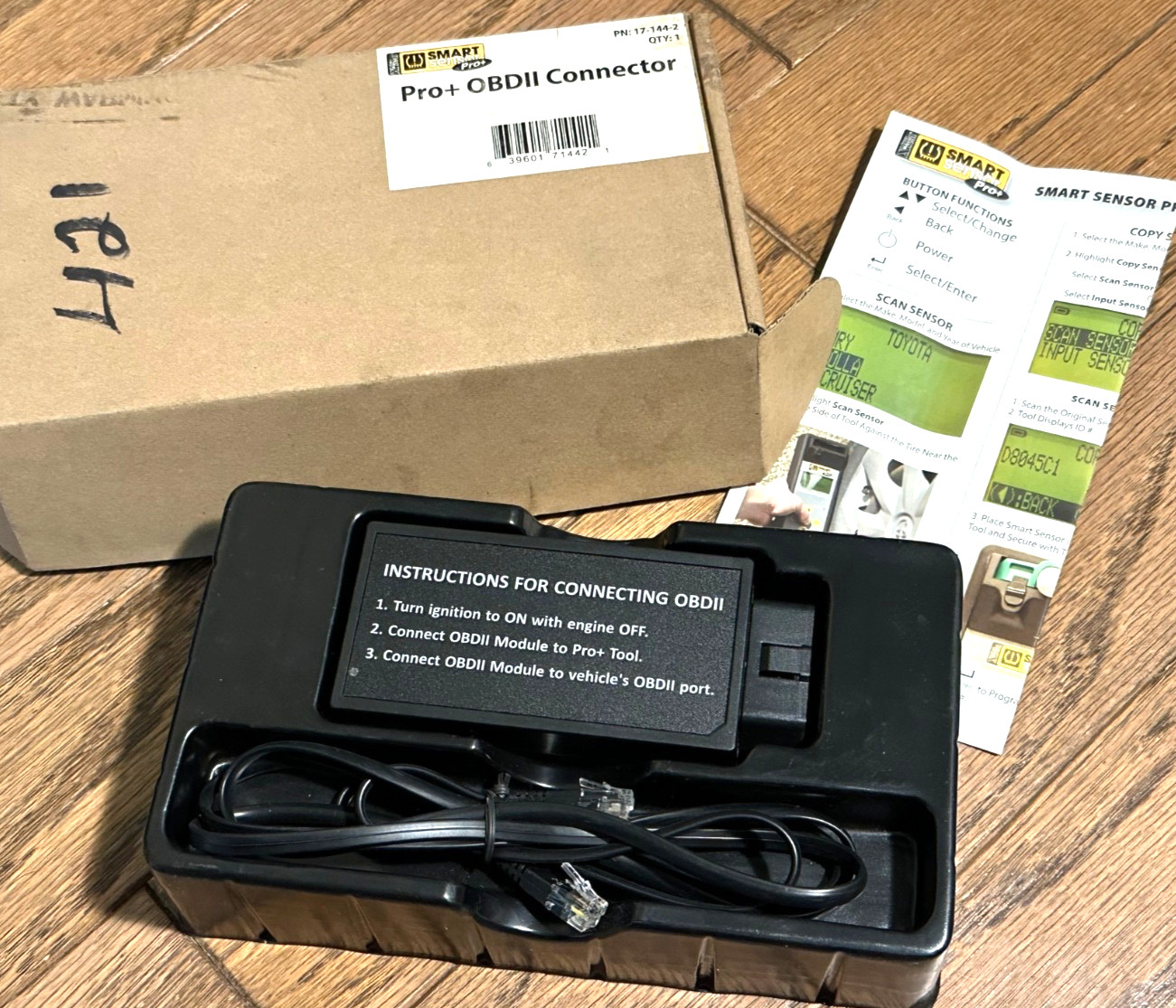 Xtra Seal TPMS Tire Pressure Smart Sensor Pro+ OBDII Connector Interface Module