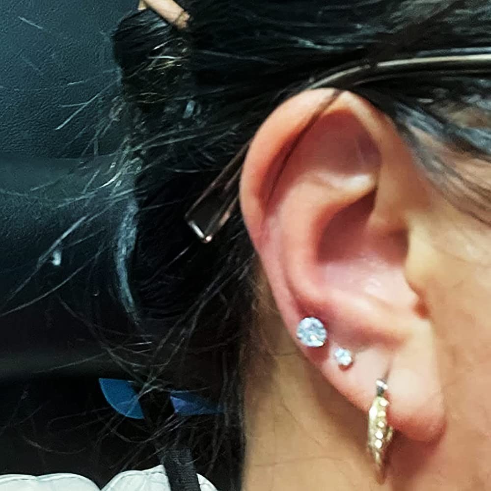 Self Ear Piercing Gun Kit - Painless, Safe, and Portable Piercing Solution