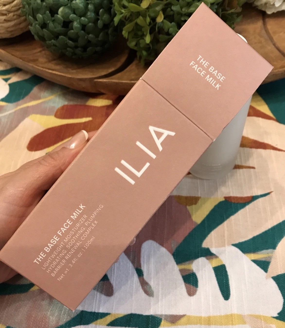 ILIA THE BASE FACE MILK Lightweight Moisturizer - 3.4 fl oz ** Authentic New