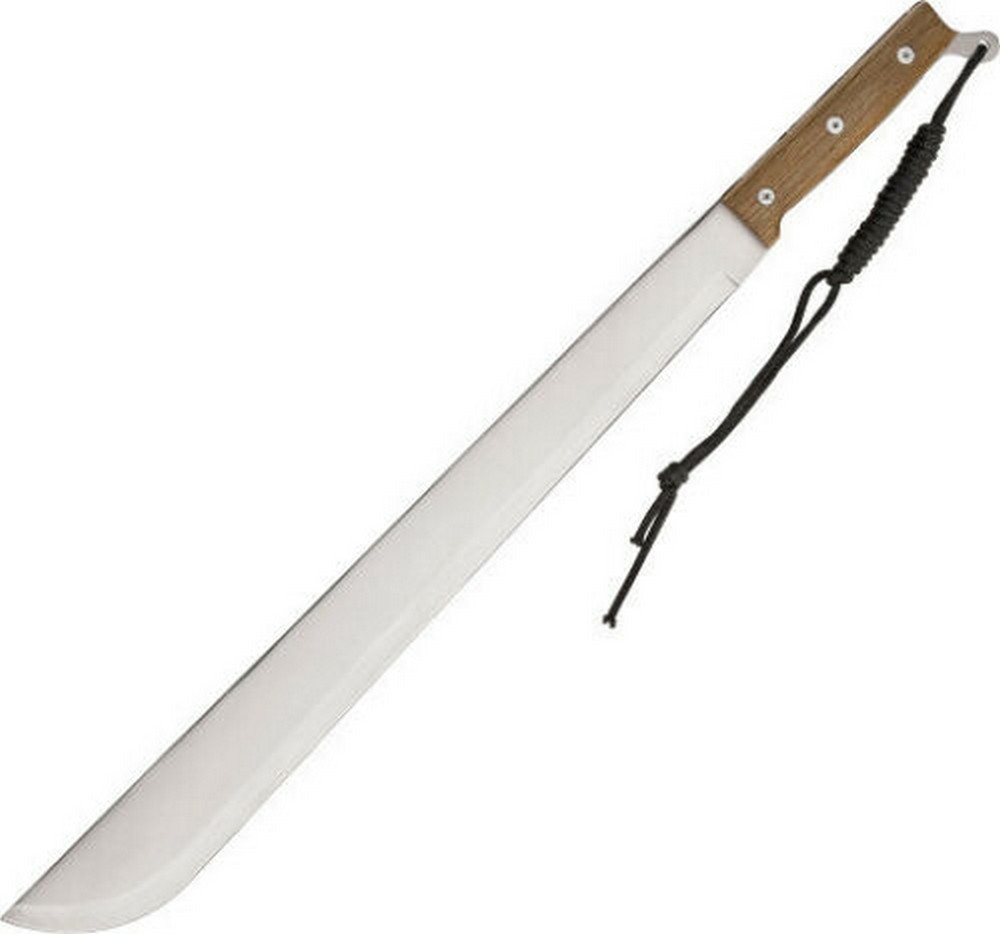 Rite Edge Machete With Stainless Steel Blade Wood Handle Lanyard Sheath - 926820