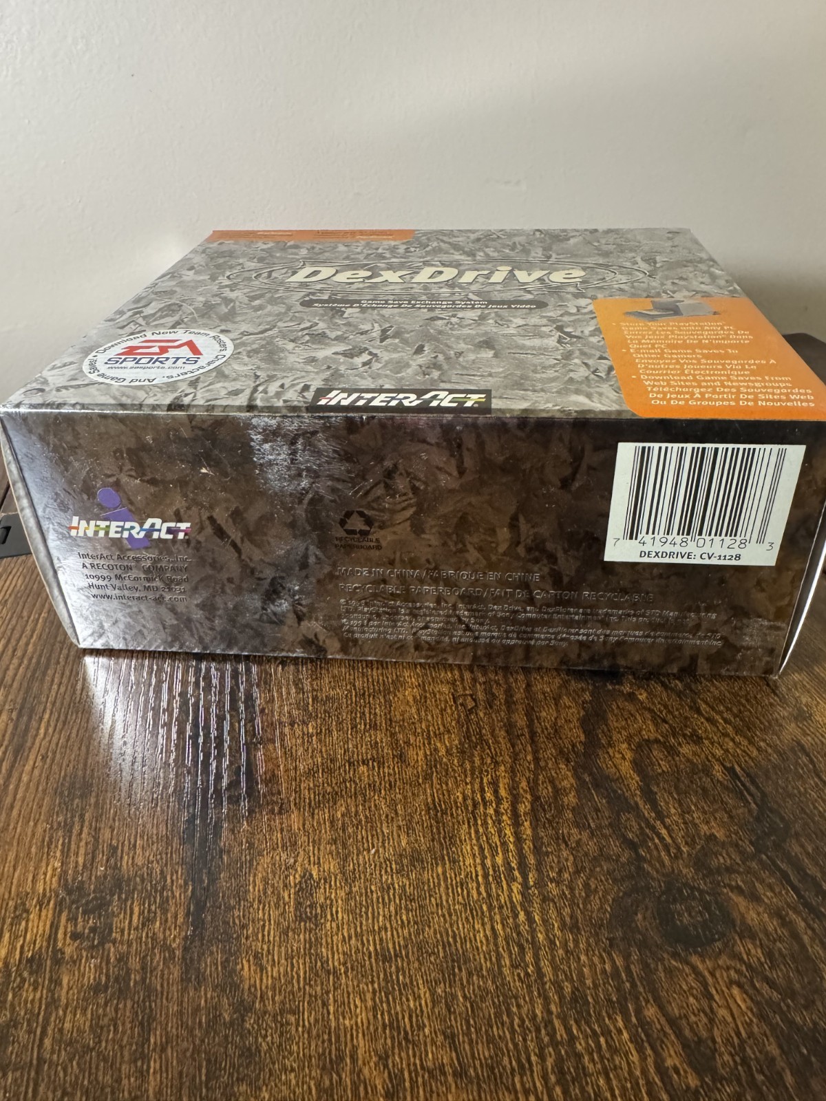 Vintage InterAct DexDrive Game Save Exchange System for PlayStation 1 NIB