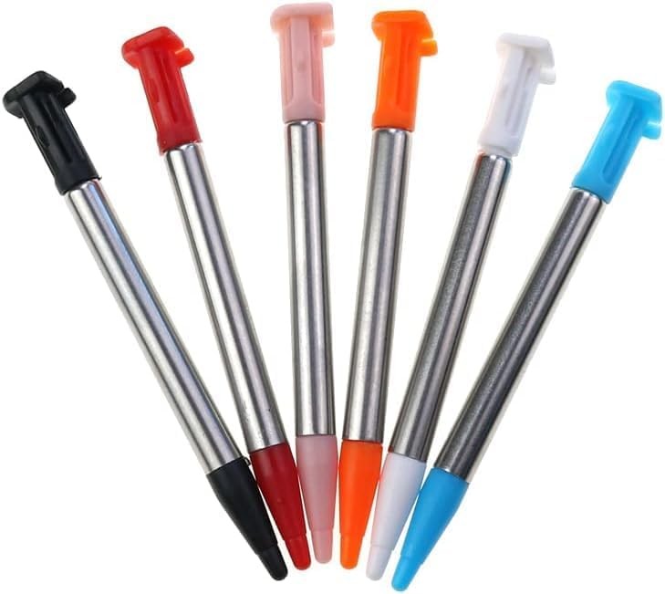 Sonuen 6 Color Metal Adjustable Telescopic Stylus Pen for New 2DS LL XL...