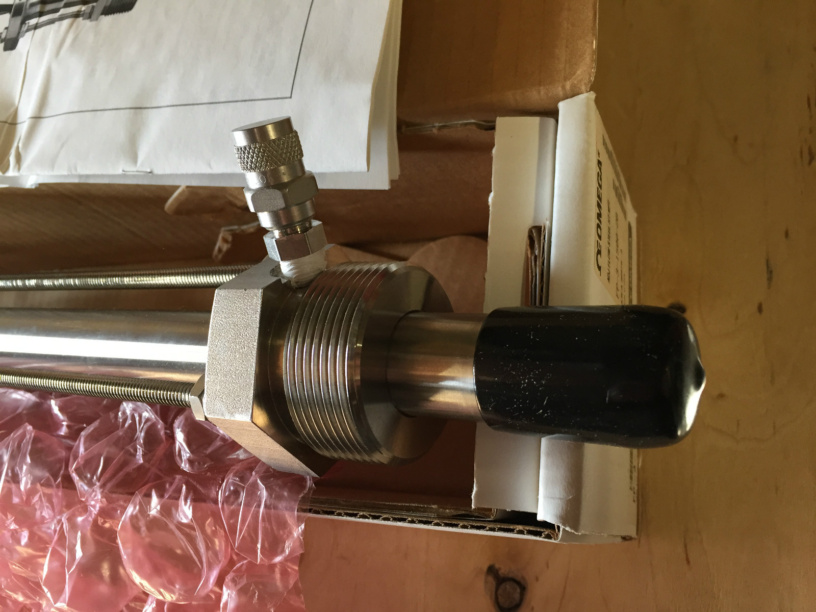 Omega METAL HOT-TAP FLOW SENSOR FP-3-1500-2B