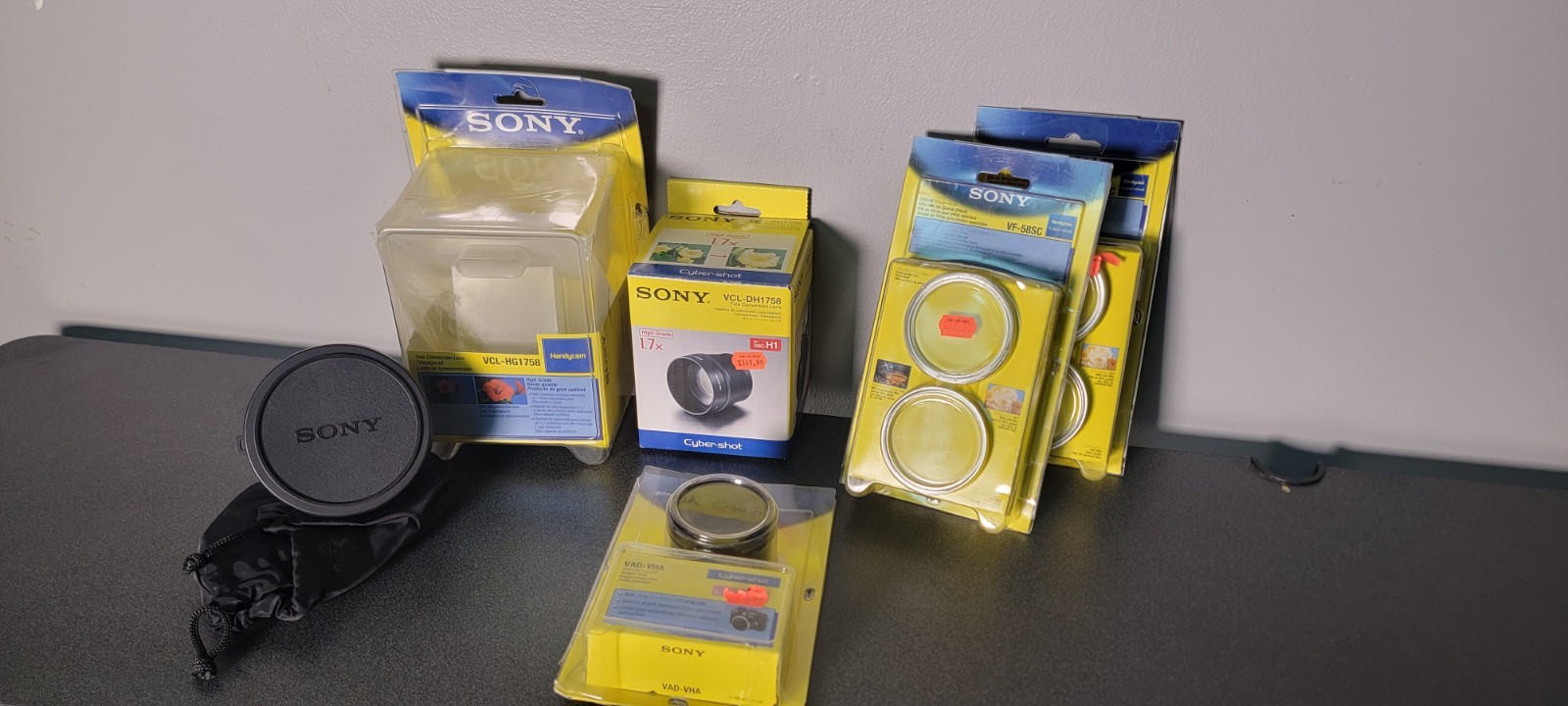 Sony 58mm Camera Accessories Lot