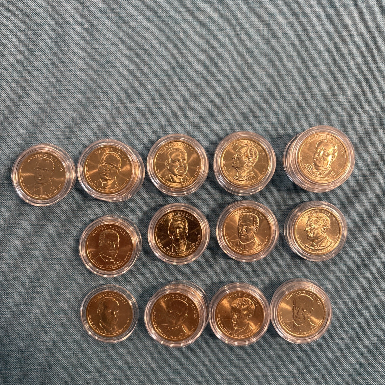 Presidential $1 Dollar Mixed Lot - 37 Coins -  Uncirculated, Encapsulated