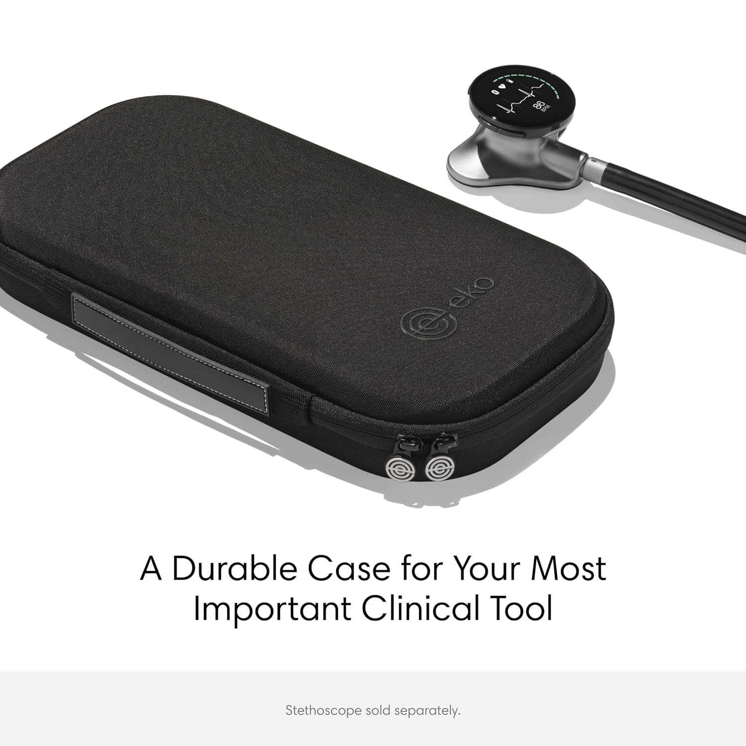 Eko CORE 500 Stethoscope Case, Digital Stethoscope Protection & Storage Case