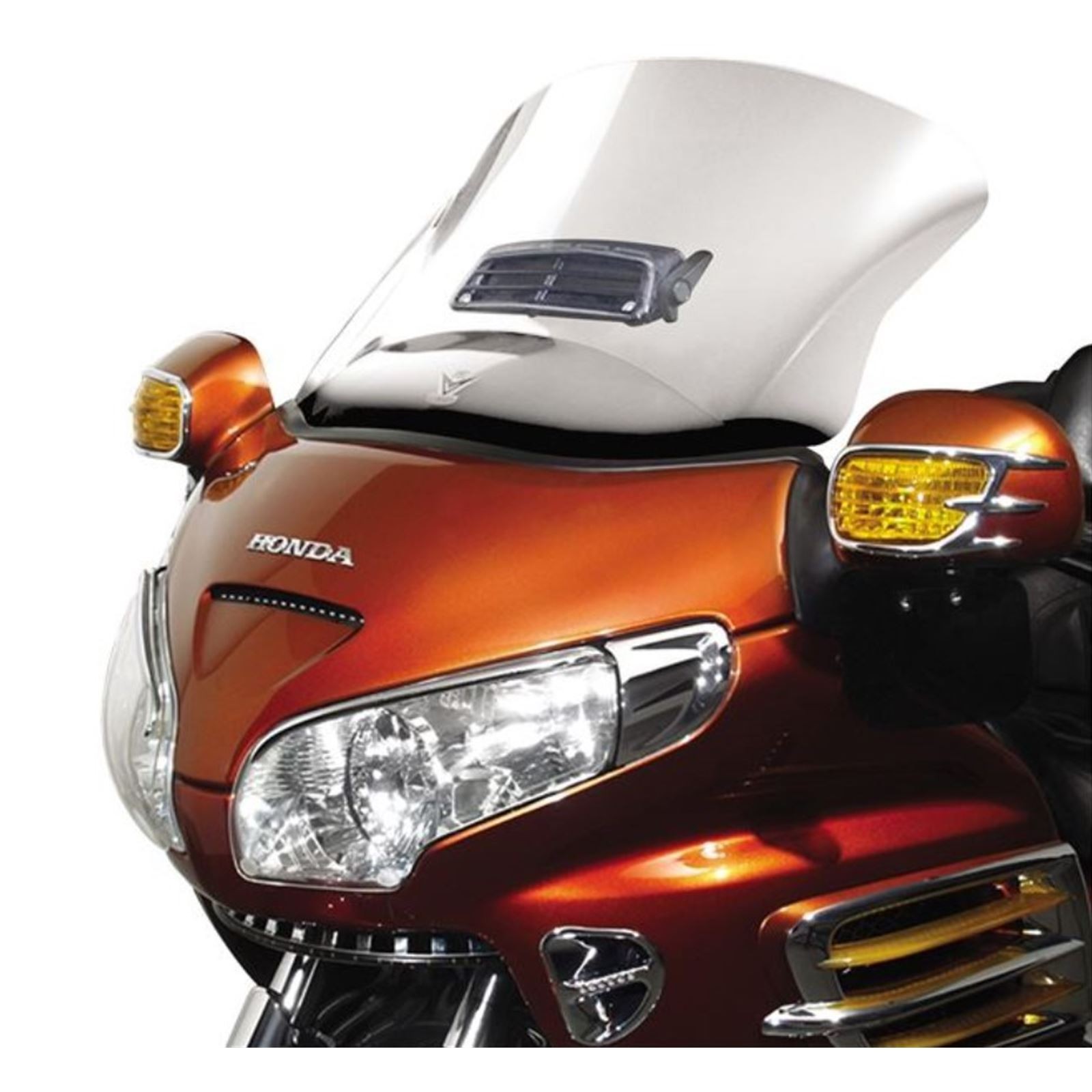 National Cycle VStream Windscreen - Clear, Quantum Coated - 25"  N20012A