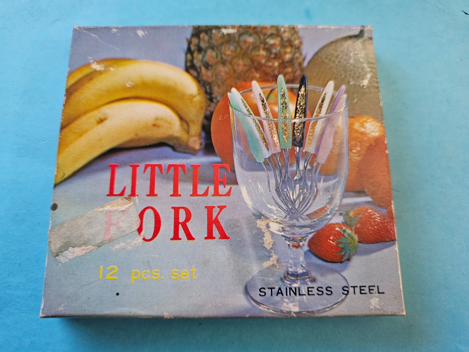 Vintage Little Fork 12 Pcs. and Spoon 10 Pcs. Sets  - Stainless Japan