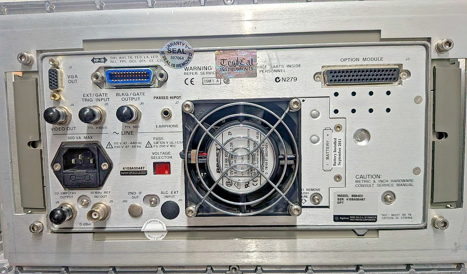 🔥 Agilent 8564EC Spectrum Analyzer 9kHz-40GHz ~ Calibrated!