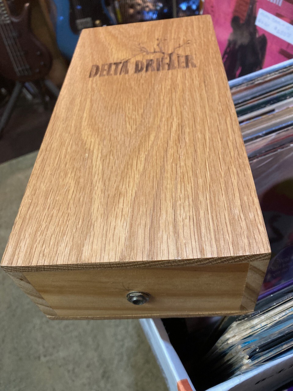 Delta Drifter ANALOG Stomp Box Bass Drum substitute 1/4" output