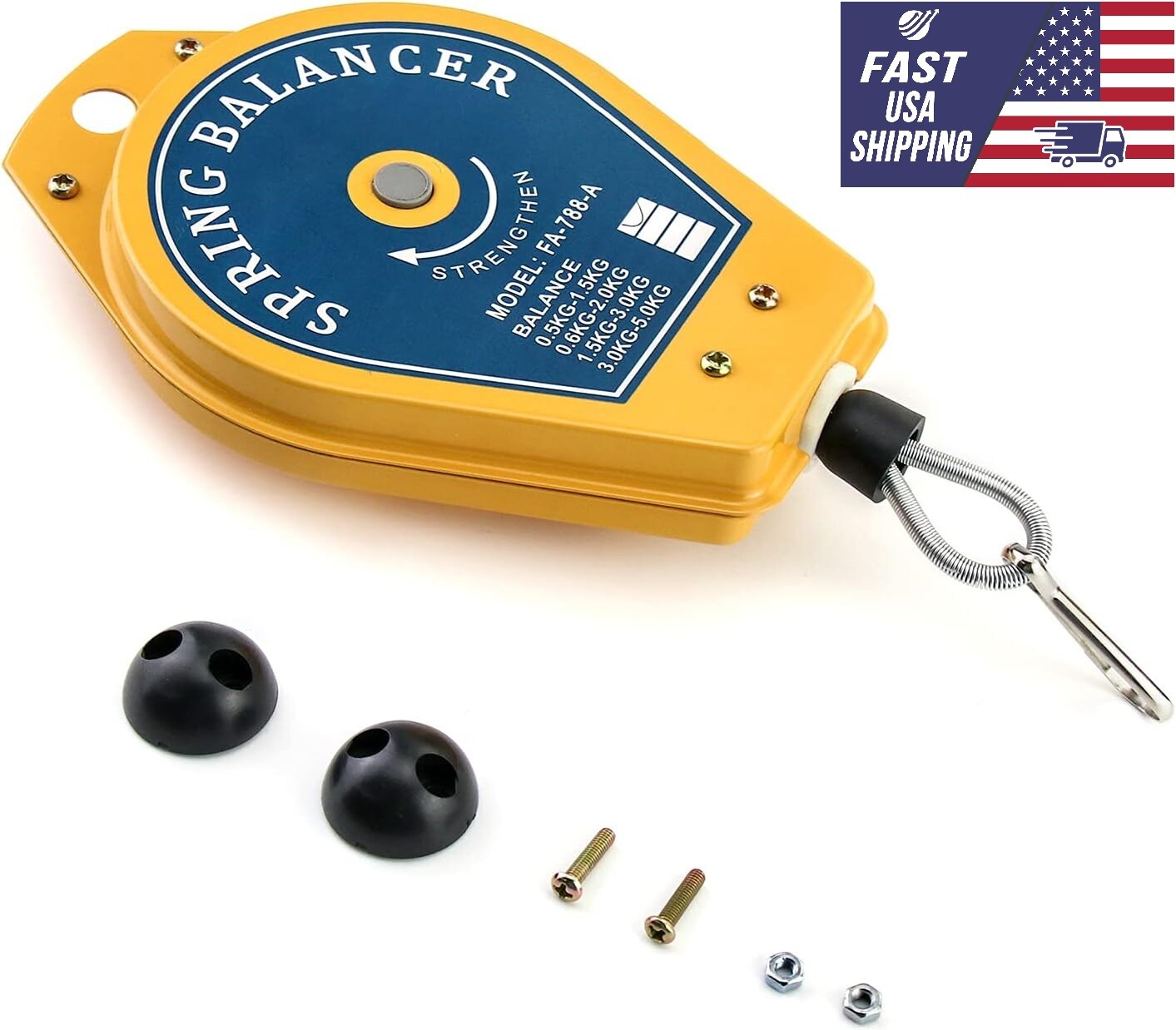 US Spring Balancer, 0.5 - 1.5kg Bearing Retractable Tool Fixture Holder HO