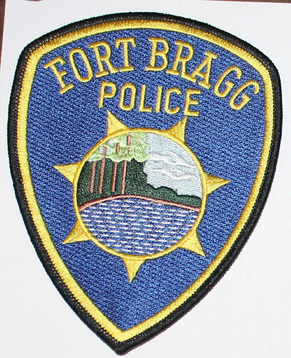 FORT BRAGG POLICE Mendocino County California 2011 Style No Fish Version CA PD