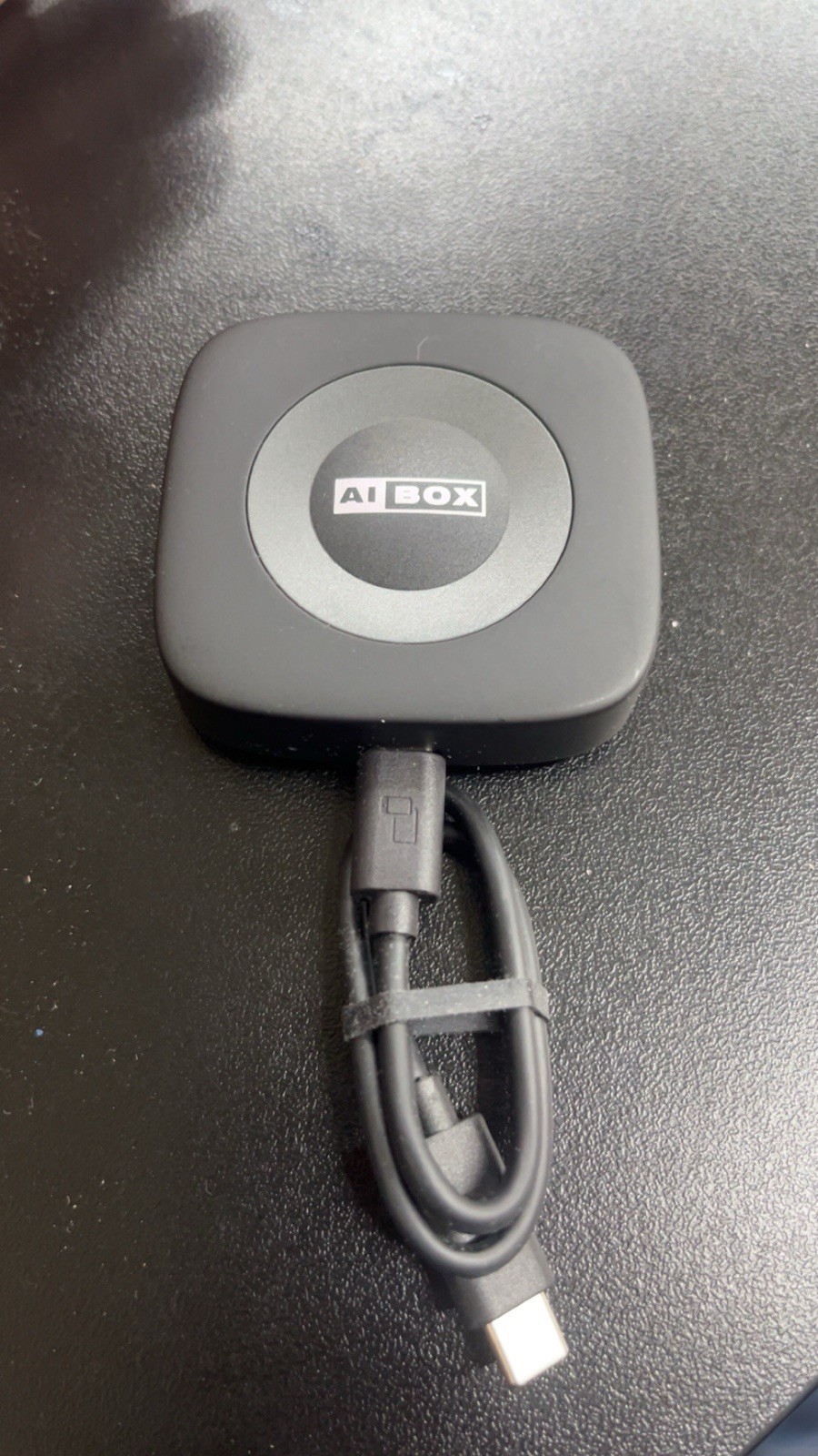 AI BOX Media Streamer Box Model AI BOX USB-C Connectivity Black with USB-C Cable