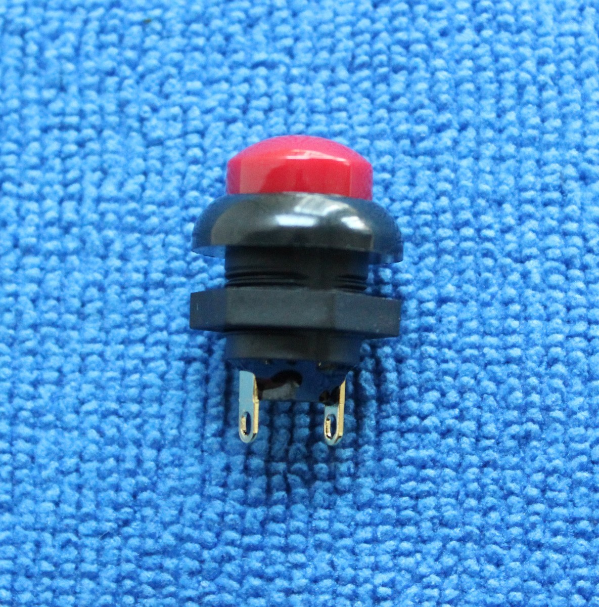 2pcs for OTTO 21649 2Pins 12MM Waterproof Reset Button Switch Red