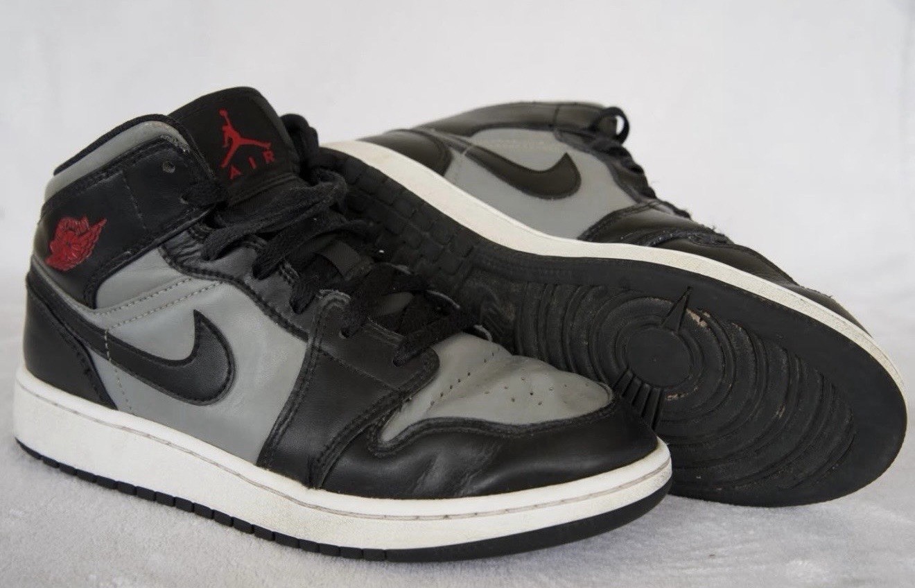 JORDAN Air Jordan 1 Mid "Shadow" Mini & Me Bundle (5.5Y + 7C)