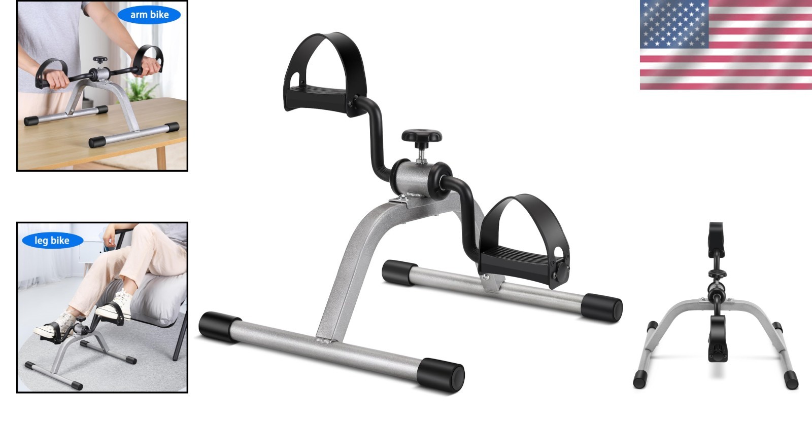 Compact Bike for Blood Circulation and Recovery Exercise