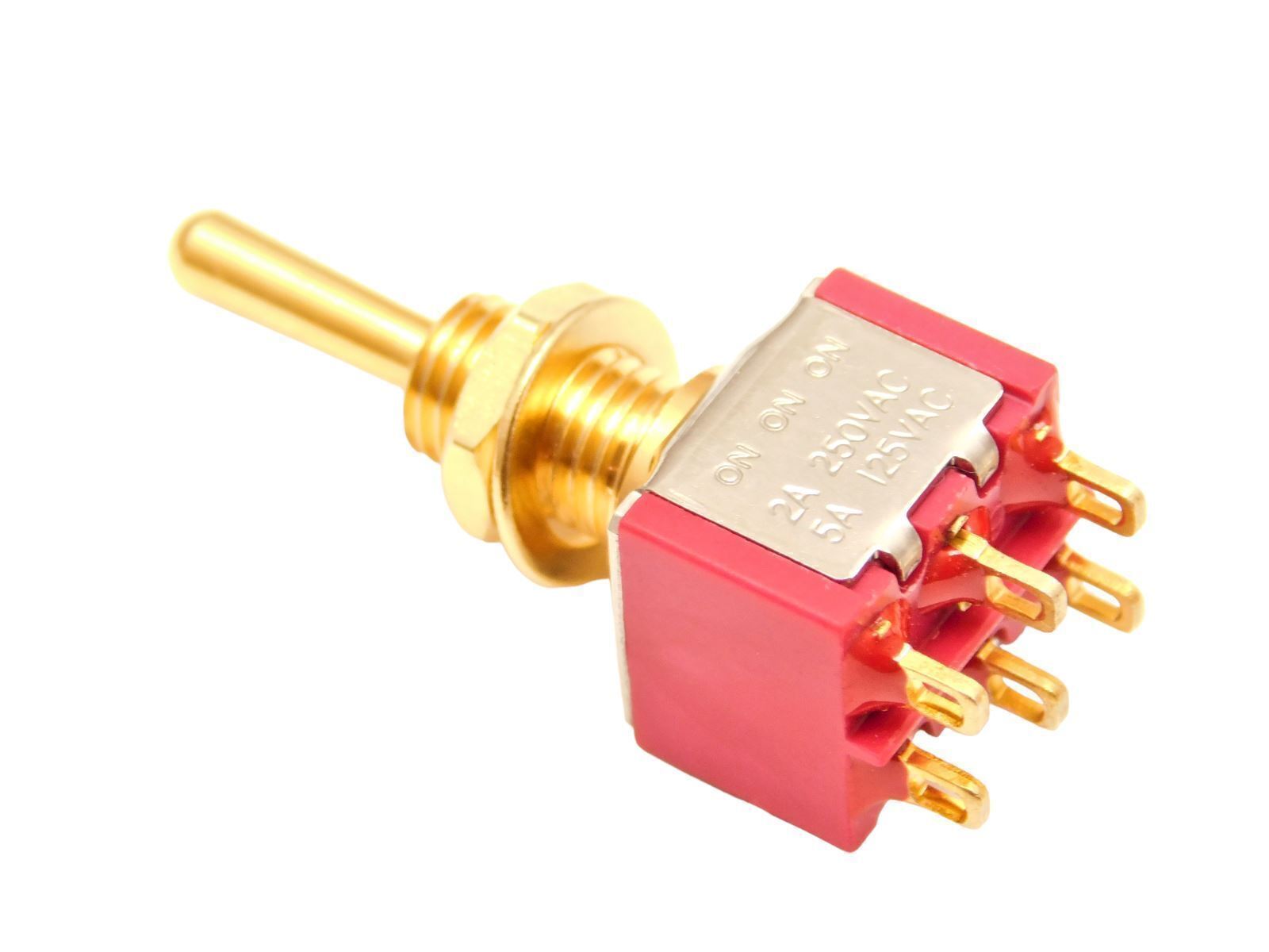 Switch Mini Toggle ON/ON/ON Gold Series/Split/Parallel Tiaway