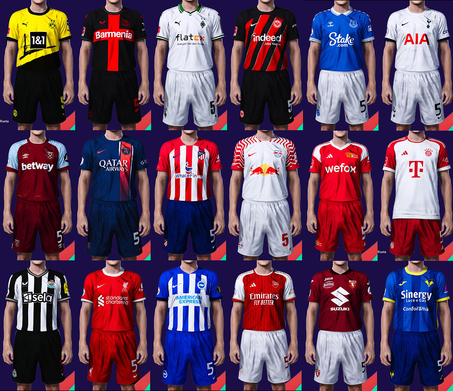 ORIGINAL PATCH - PES 2021 OPTION FILE - AGGIORNAMENTO NUOVA STAGIONE 2024 PS4PS5