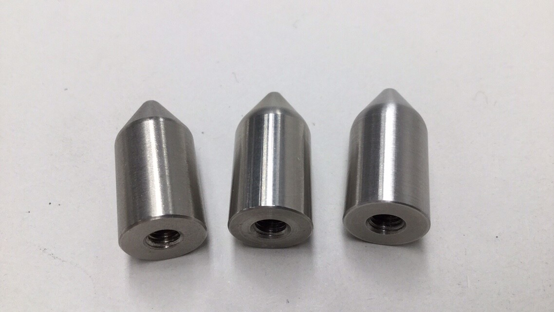 Tokyo Electron CT1310-496664-11 Beveled Pin SS 1/2"OD 1" Long M5-0.8 (Pack Of 3)