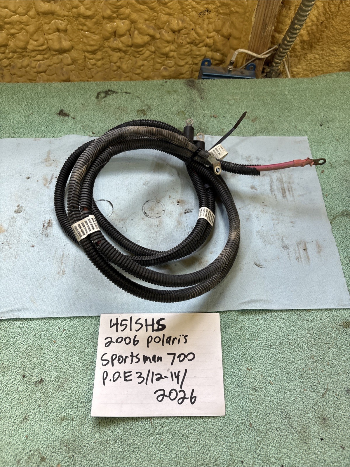 2006 Polaris Sportsman 700 Winch Wiring Cables 451