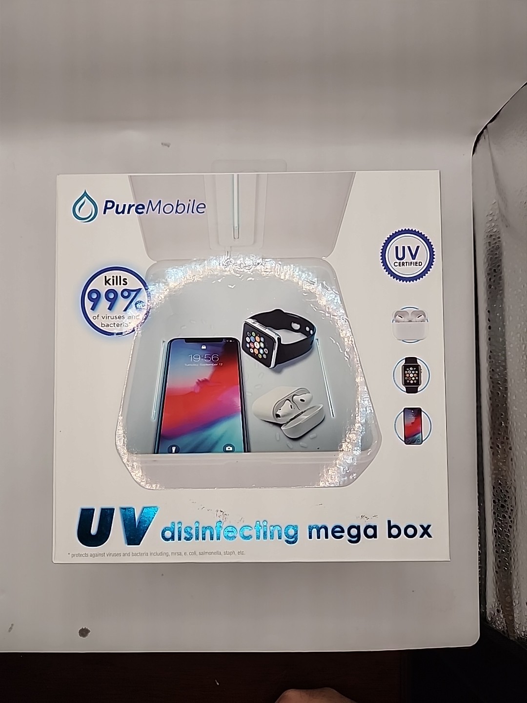 Pure Moblie UV Disinfecting Mega Box