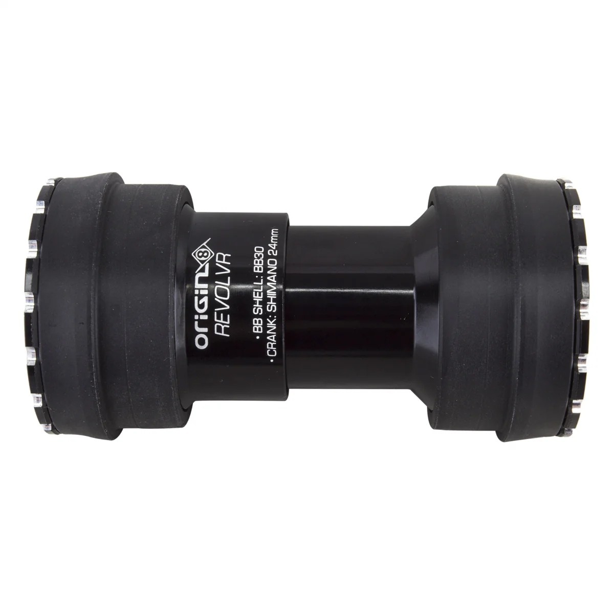 ORIGIN8 Revolvr Outboard Threaded Bottom Bracket - BB30 Aluminum Black