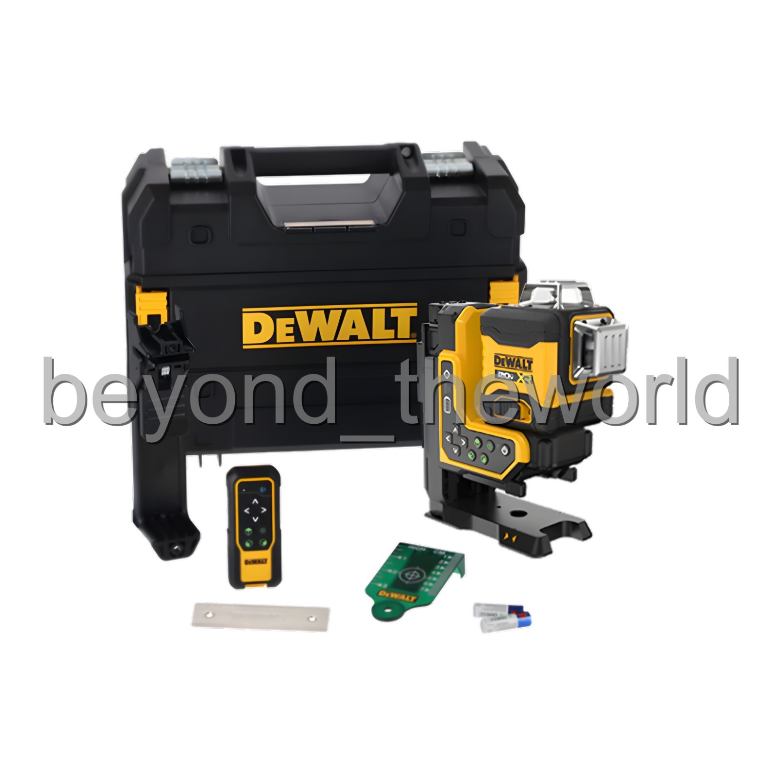 DEWALT DCLE34035N 20V Remote Control 3x360 Green Laser Level Bare Tool