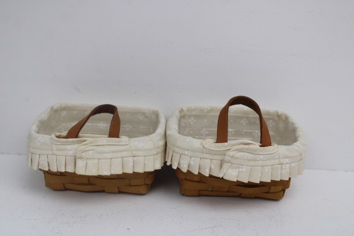 Vtg Longaberger 1997 Mini Hanging Basket