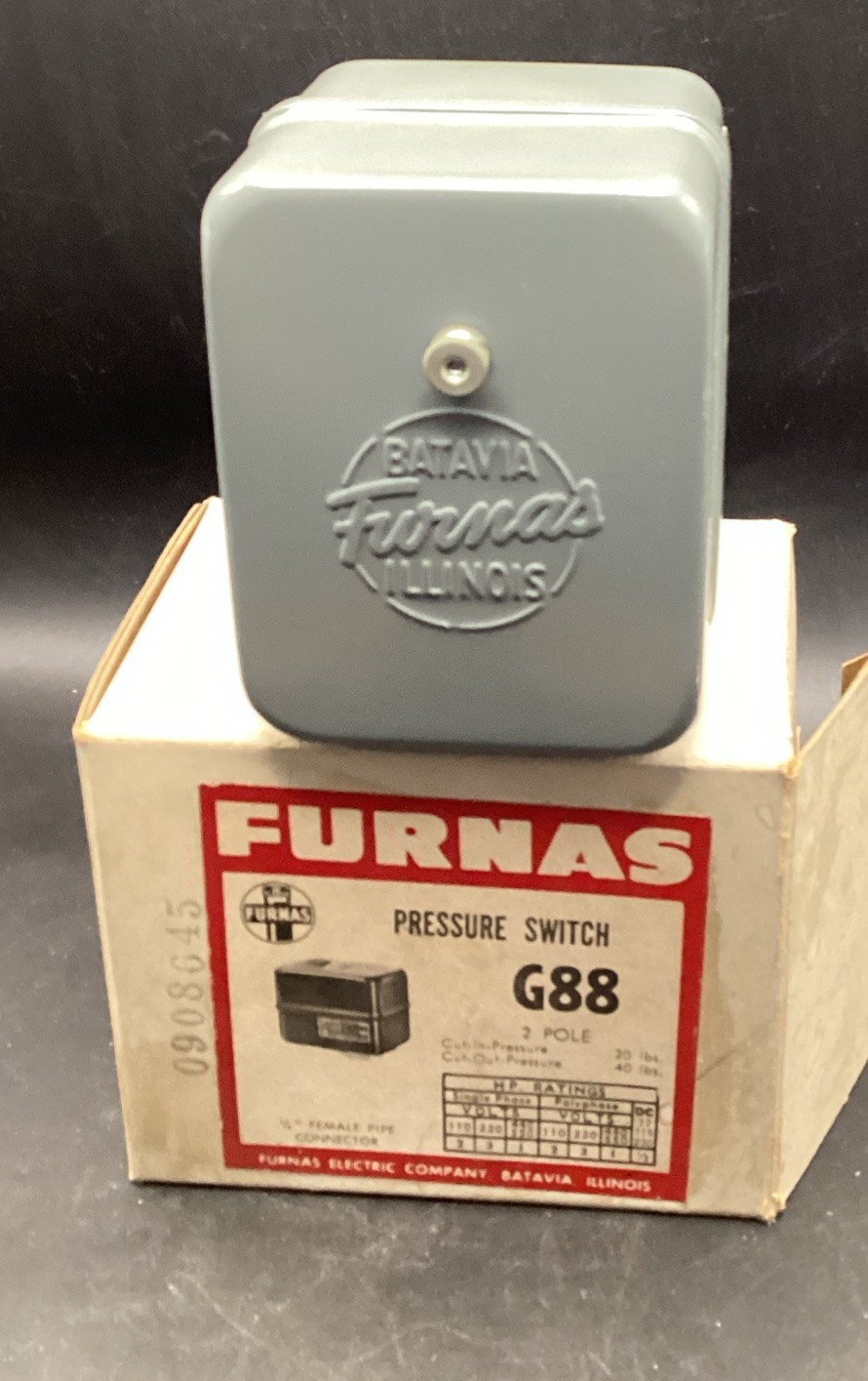 G88 FURNAS PRESSURE SWITCH