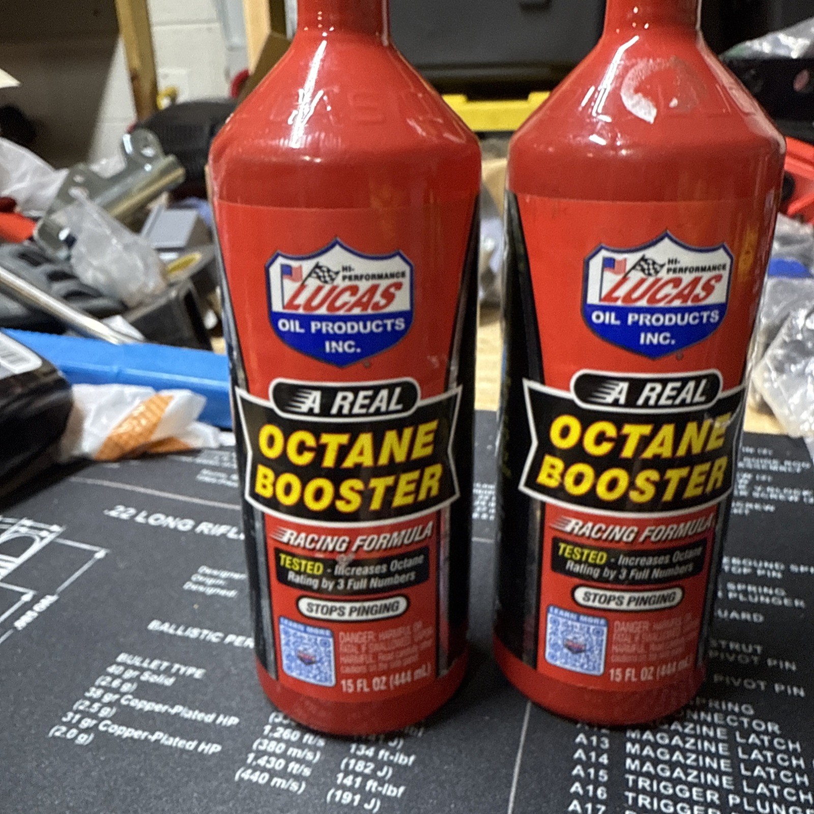 LUCAS OCTANE BOOSTER Racing Formula - 2 Bottles of 15oz each - FREE SHIPPING!!