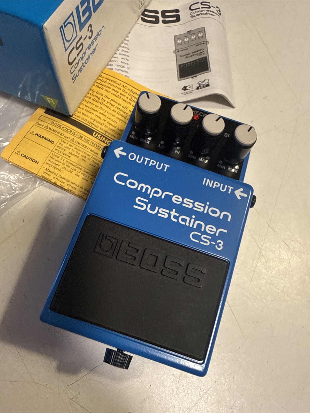 Boss CS-3 Compression Sustainer Pedal