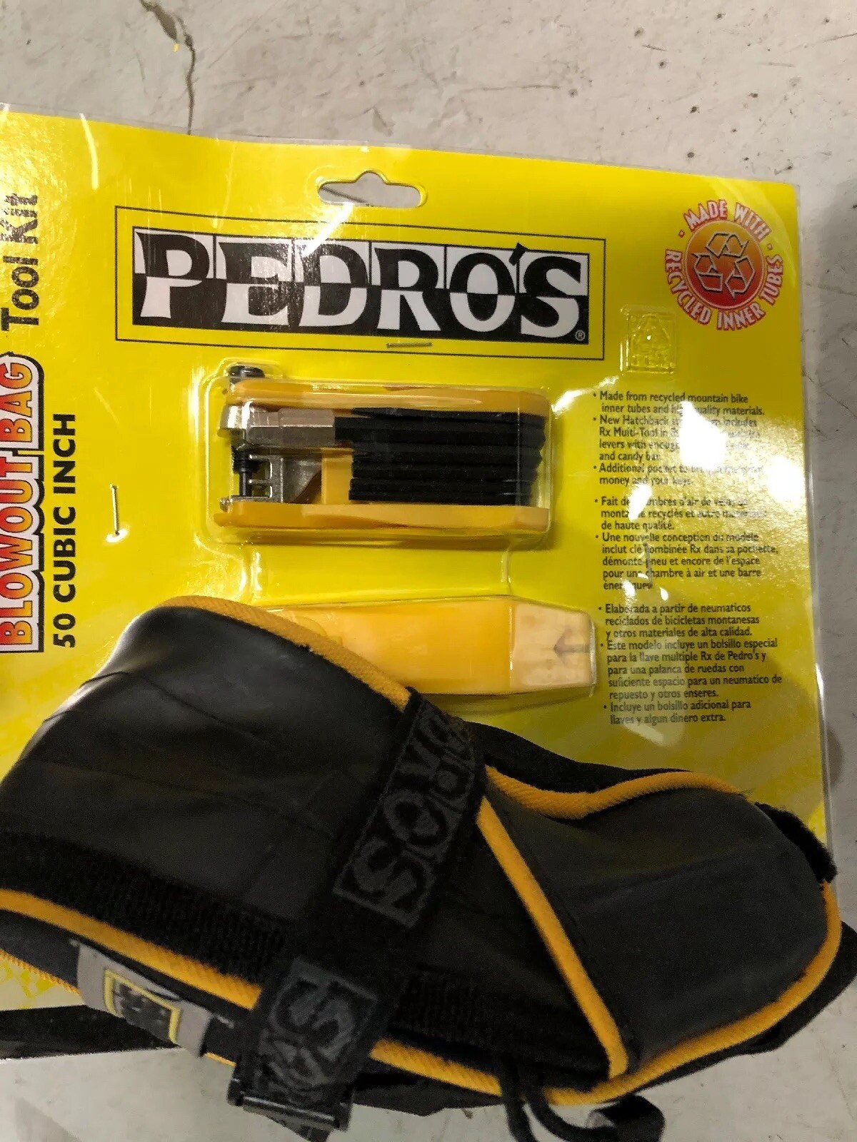 Pedro’s 50 cubic Inch Blowout Bicycle Bag with Tools