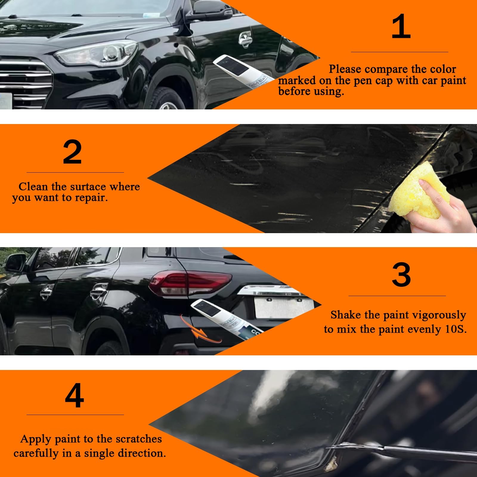 Shimmering Silver TouchUp Paint Pen for Hyundai Scratch Repair Solution