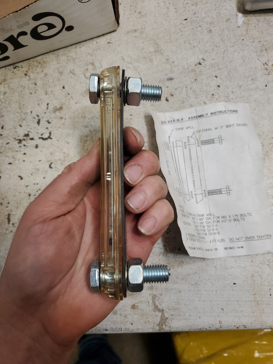 Screw-On Tank SG-Series Thermometer