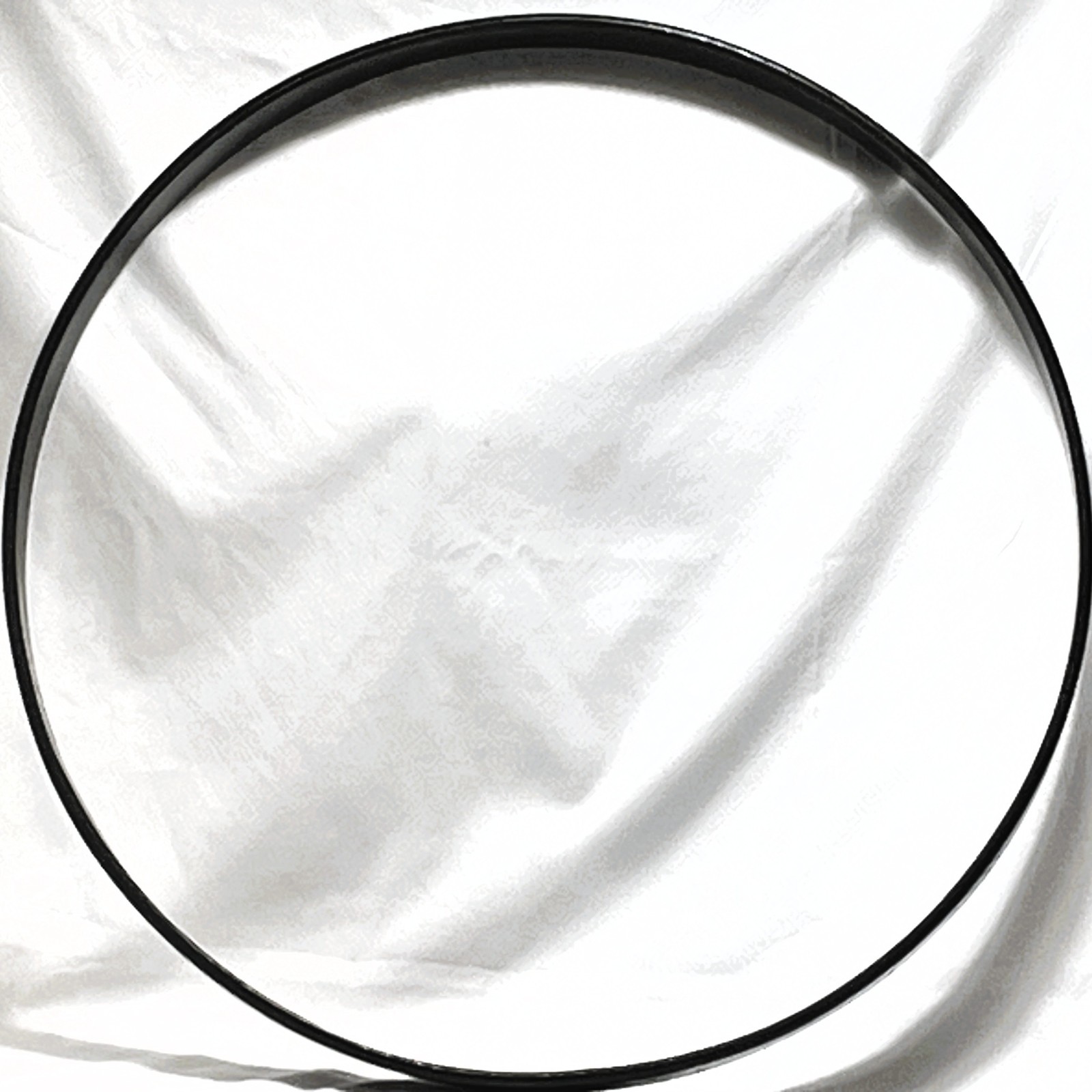 Ludwig P-2259 Maple 22" Black Bass Drum Hoop (No Inlay Channel)  LRBDH-703-22BLK