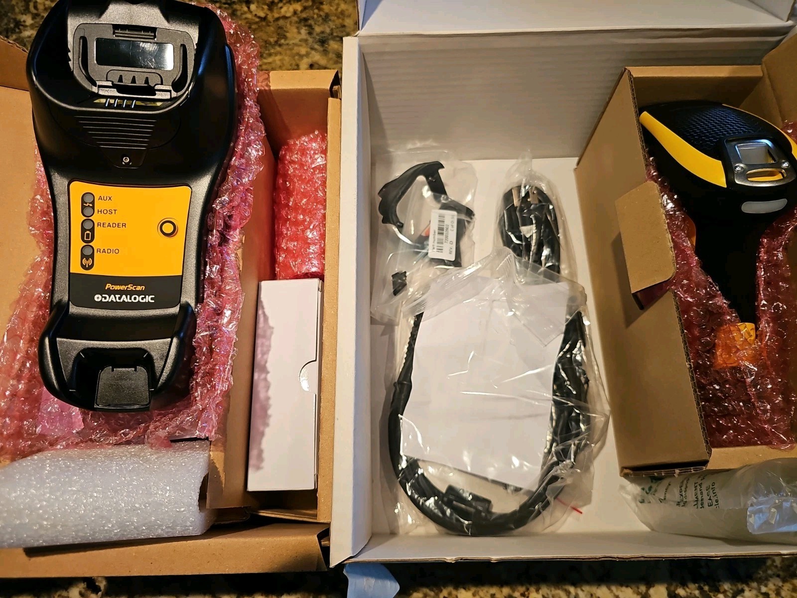 Datalogic PBT9501-HPRBK10US Barcode Scanner USB Kit +Cradle kit