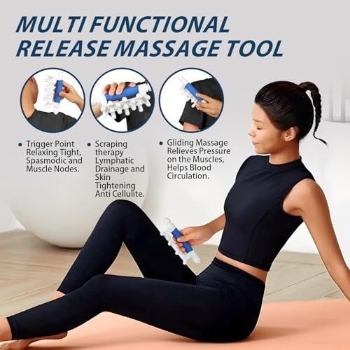 Small Blue Fascia Massage Tool - Trigger Points - Muscle Trigger Points