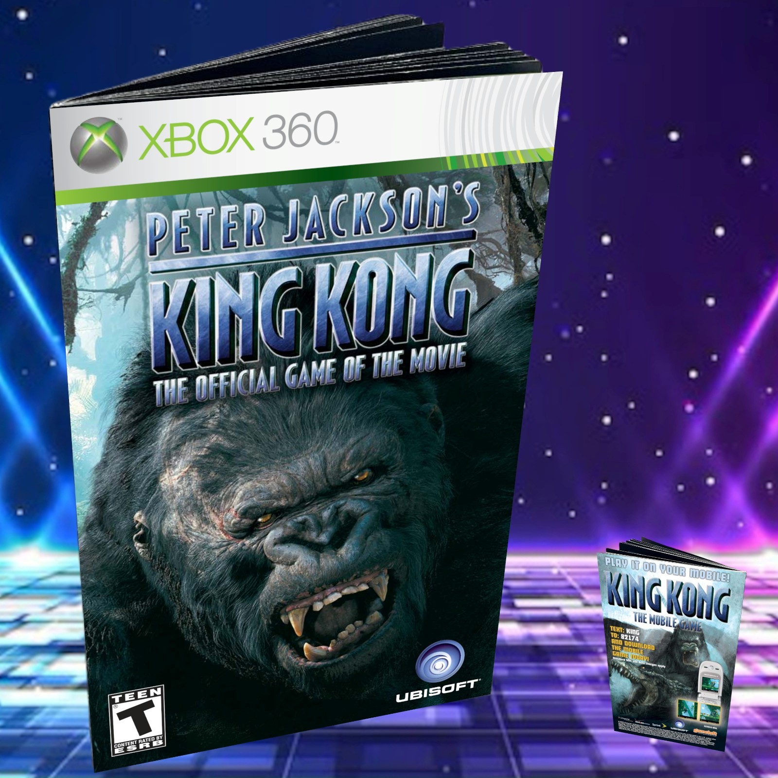 Replacement Manual for King Kong Xbox 360 Instruction Booklet