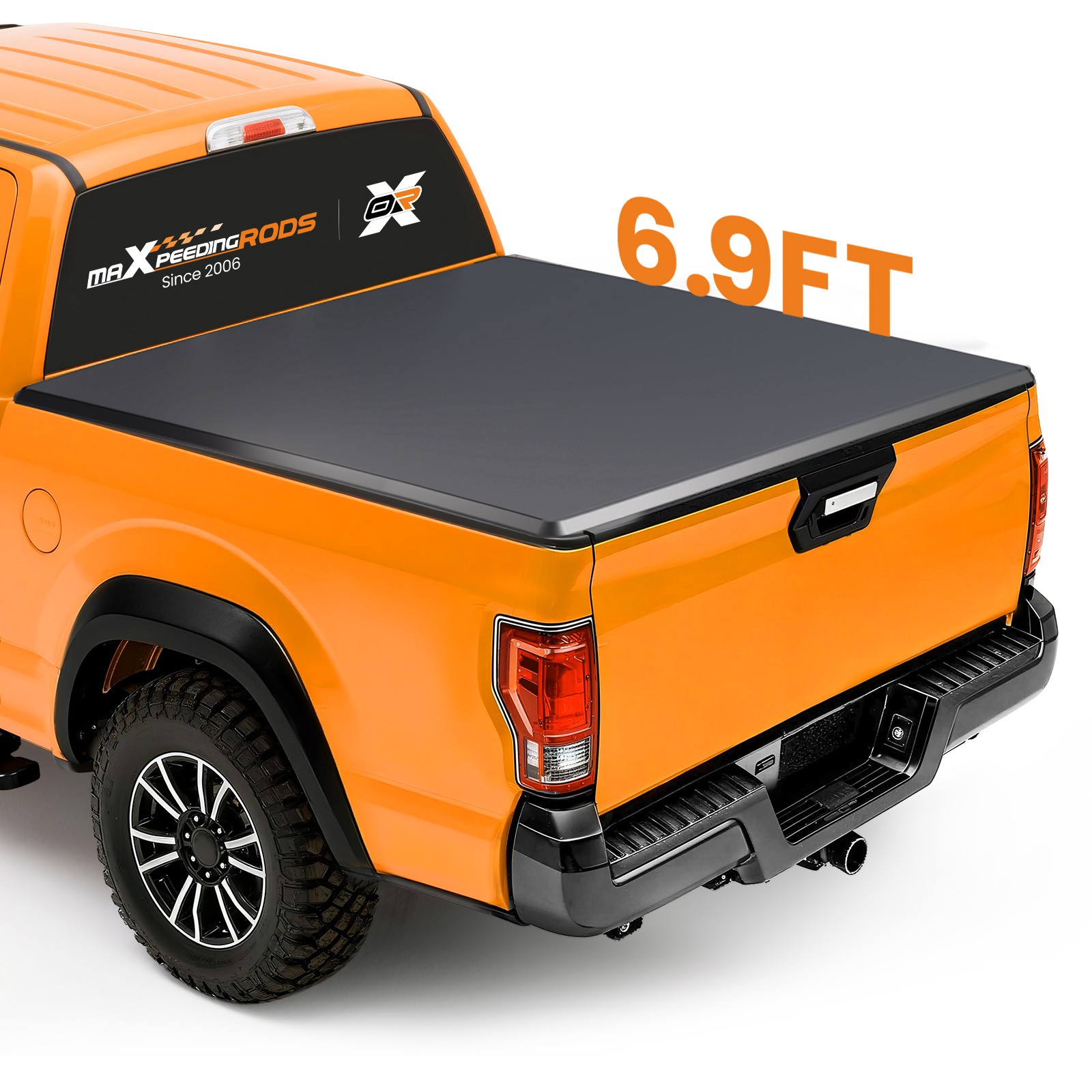 Roll Up Truck Bed Tonneau Cover 6.9ft for Chevy Silverado 2500HD 3500HD 20-25