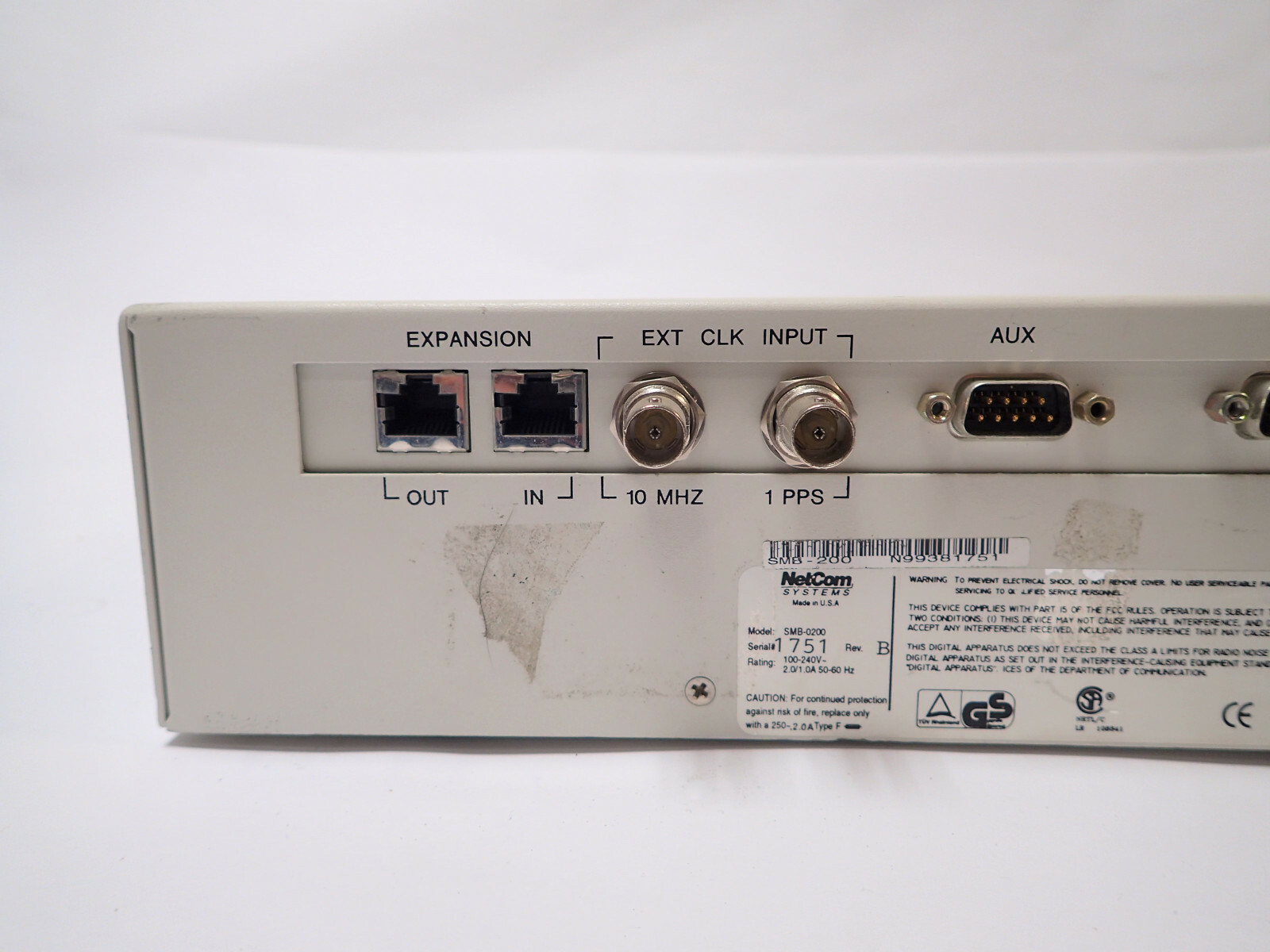 Netcom Systems SMB-0200 / Smartbits 200 WITH 2x ML-7710, 2x SX-7410B
