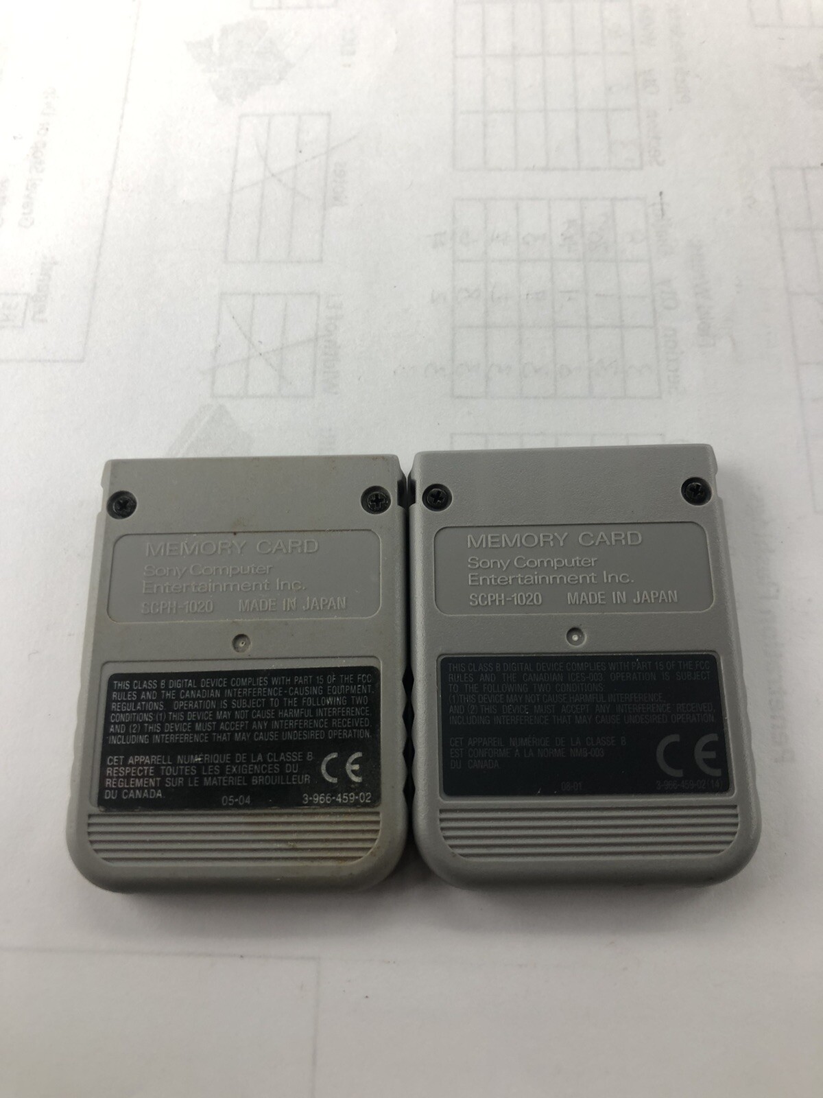 Ps1 Memory Cards